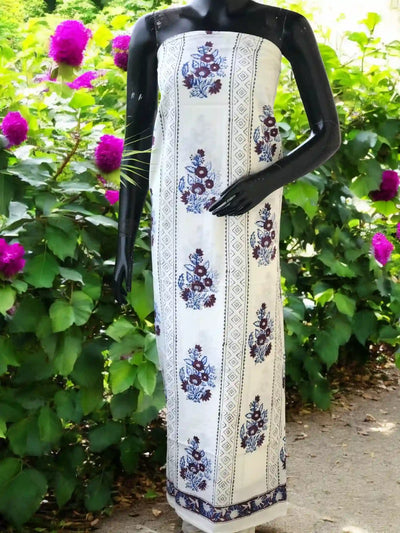 Jaipuri Block Print Designer Kurti in cotton with vibrant handcrafted motifs – SS Ethnics – alternate view