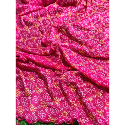 Rajasthani Kota Dupatta with Bandhani & Leheriya Designs