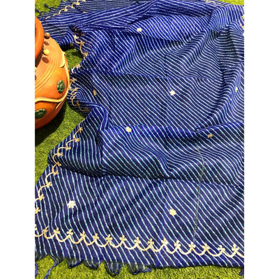 Rajasthani Kota Dupatta with Bandhani & Leheriya Designs