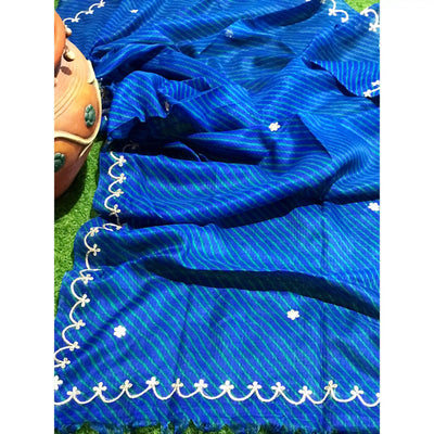 Rajasthani Kota Dupatta with Bandhani & Leheriya Designs