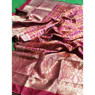 Banarasi Art Silk Dupatta – Elegant Powerloom Dupatta in 2.5m Length