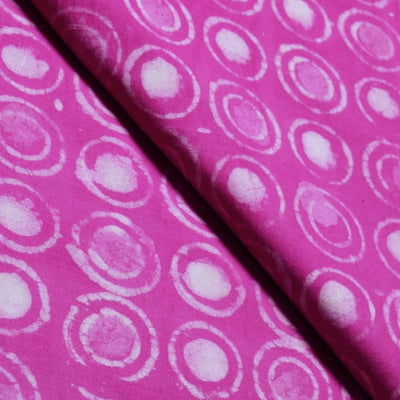 Indigo Dabu Block Print Cotton Fabric