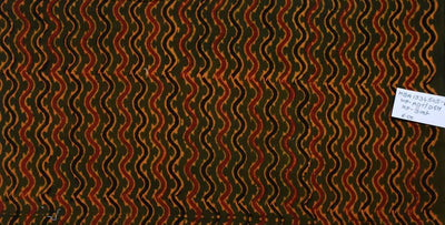 Ajrakh Block Print Fabric – alternate view