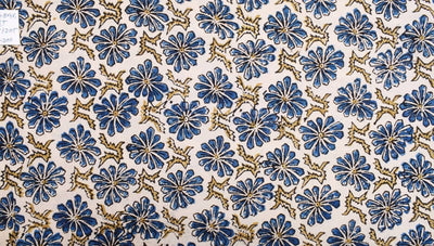 Authentic Ajrakh Block Print Fabric – alternate view