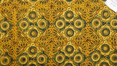 Authentic Ajrakh Block Print Fabric – alternate view