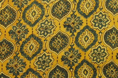 Ajrakh Modal Silk Fabric – alternate view