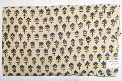 Authentic Ajrakh Block Print Fabric – alternate view