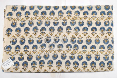 Authentic Ajrakh Block Print Fabric – alternate view