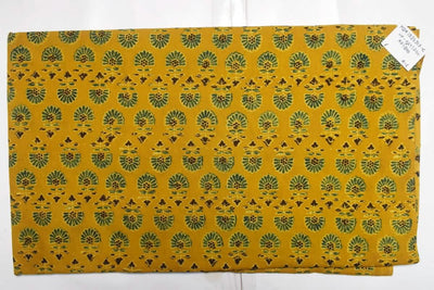 Authentic Ajrakh Block Print Fabric – alternate view