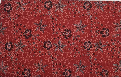 Authentic Ajrakh Block Print Fabric – alternate view
