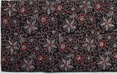 Authentic Ajrakh Block Print Fabric – alternate view