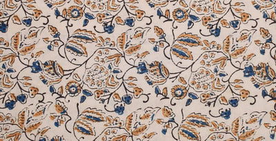 Authentic Ajrakh Block Print Fabric – alternate view