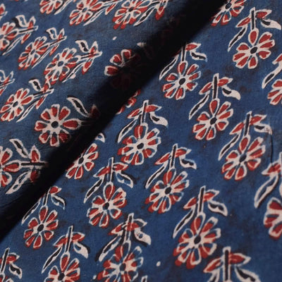 Authentic Ajrakh Block Print Fabric