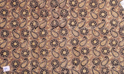 Authentic Ajrakh Block Print Fabric – alternate view