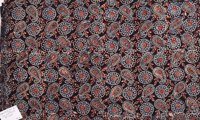 Authentic Ajrakh Block Print Fabric – alternate view