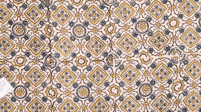 Authentic Ajrakh Block Print Fabric – alternate view