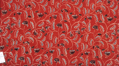 Authentic Ajrakh Block Print Fabric – alternate view