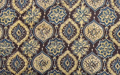 Authentic Ajrakh Block Print Fabric – alternate view