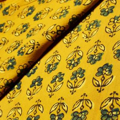 Authentic Ajrakh Block Print Fabric