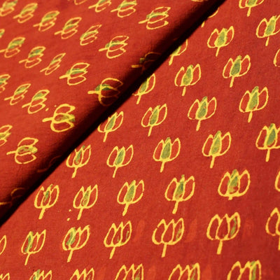 Authentic Ajrakh Block Print Fabric