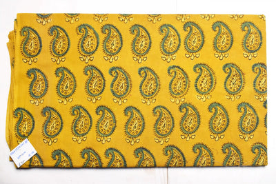 Authentic Ajrakh Block Print Fabric – alternate view