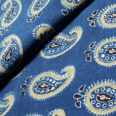 Authentic Ajrakh Block Print Fabric