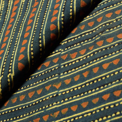 Authentic Ajrakh Block Print Fabric