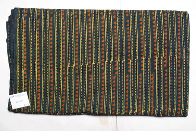 Authentic Ajrakh Block Print Fabric – alternate view