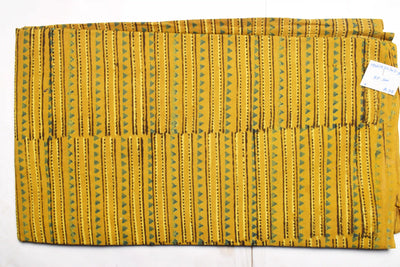 Authentic Ajrakh Block Print Fabric – alternate view