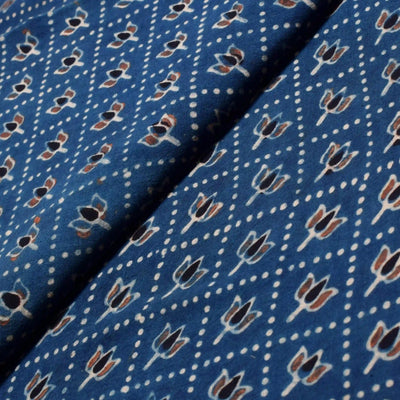Authentic Ajrakh Block Print Fabric
