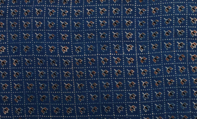 Authentic Ajrakh Block Print Fabric – alternate view