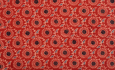 Authentic Ajrakh Block Print Fabric – alternate view