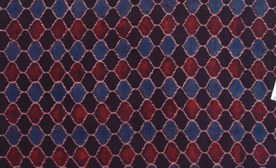 Authentic Ajrakh Block Print Fabric – alternate view