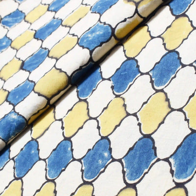 Authentic Ajrakh Block Print Fabric
