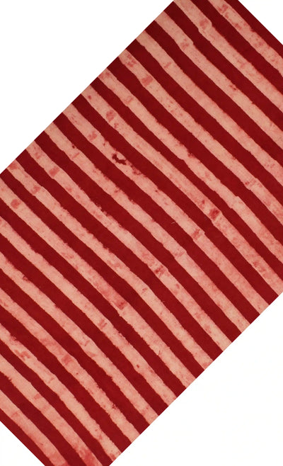 Authentic Ajrakh Block Print Fabric – alternate view