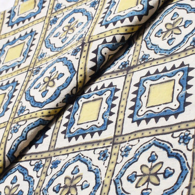 Authentic Ajrakh Block Print Fabric