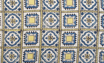 Authentic Ajrakh Block Print Fabric – alternate view