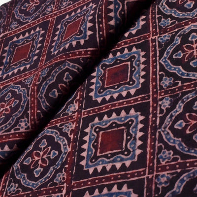 Authentic Ajrakh Block Print Fabric