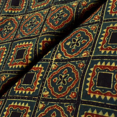 Authentic Ajrakh Block Print Fabric