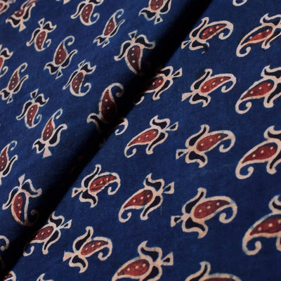 Authentic Ajrakh Block Print Fabric