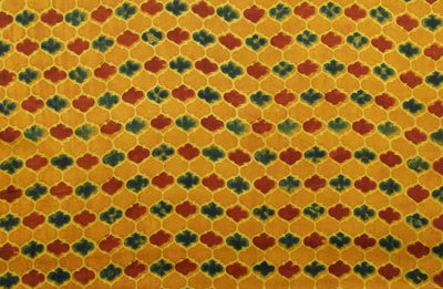 Ajrakh Modal Silk Fabric – alternate view
