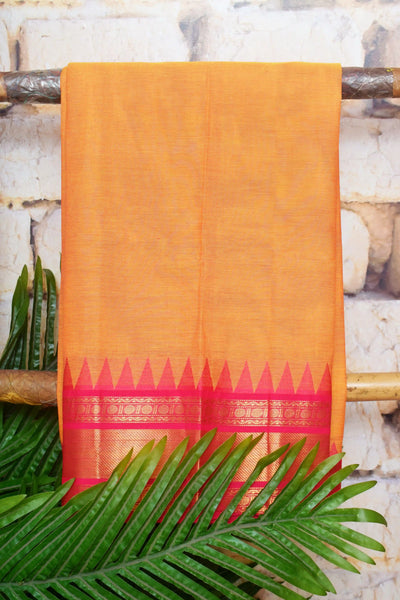 Kanchi mercerised cotton dress material online – alternate view