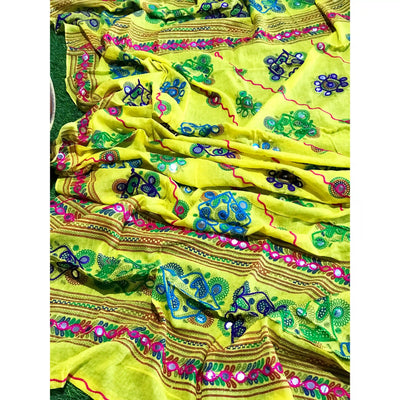 Festive Aari work dupatta 2.25m length SS Ethnics