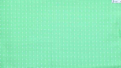 Green Jacquard Cotton Fabric – alternate view