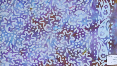 Black Hand Wax Batik Cotton Fabric - SSEthnics