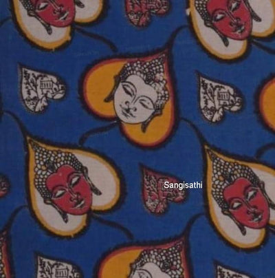 Kalamkari Cotton Fabric - SSEthnics – alternate view