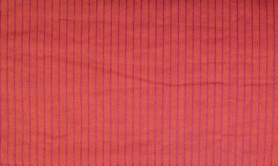 Orange Woven Cotton Fabric – alternate view