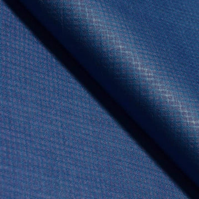 Blue Bhagalpuri Cotton Silk Fabric (Cut Piece · 1.2 m)