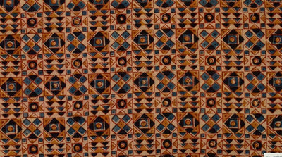 Kalamkari Cotton Handblock Print Fabric - SSEthnics – alternate view
