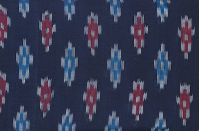 Special Pochampally Ikat Fabric - SSEthnics – alternate view